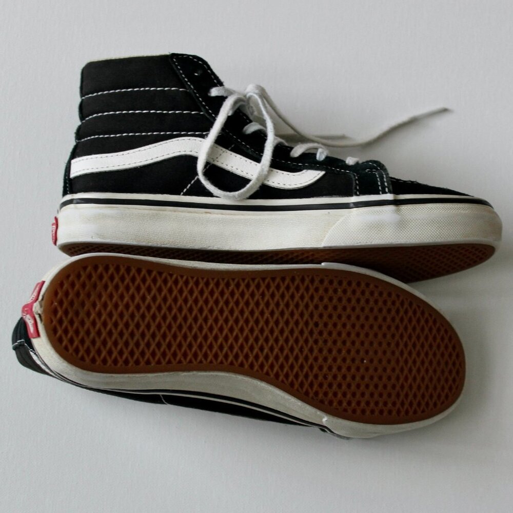 Vans Womens High Top Shoe (Black)